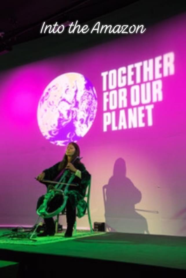 Watch the live stream @COP 26 on Youtube Cop official channel Emily Burridge “Into the Amazon” & premier of new single release “Sisters in the Forest”